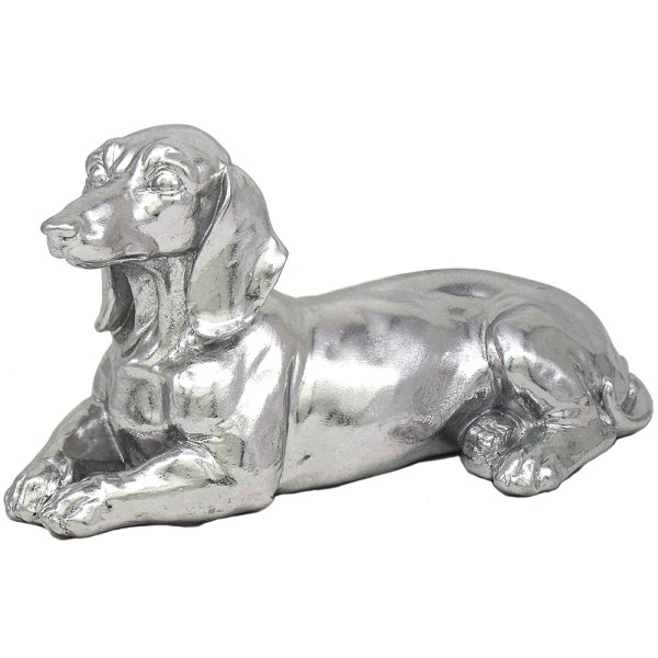 Leonardo Collection Silver Art Cheetah Sculpture Figurine Ornament