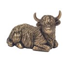 BRONZED HIGHLAND COW