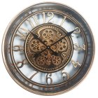 COG CLOCK GOLD 52CM