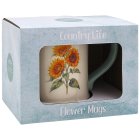 SUNFLOWER MUG EMBOSSED