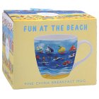 BEACH BREAKFAST MUG 4 ASST