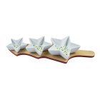 STAR DISHES WITH TREE TRAY S3