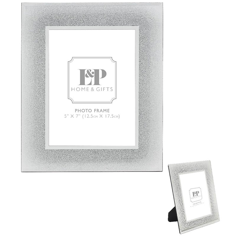 Download SILVER GLITTER FRAME 5X7 : Lesser & Pavey