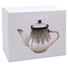 RECTIVE GLAZE TEA POT