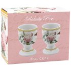 REDOUTE ROSE EGG CUPS