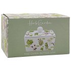 HERB GARDEN BUTTER DISH