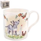 DONKEY GOOSE & HEN MUG