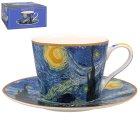 VAN GOGH CUP & SAUCER 2 ASST