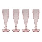 PINK FLUTES GLASS S4