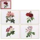 REDOUTE ROSE PLACEMATS SET 4