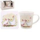 PIG & DUCK MUG & COASTER