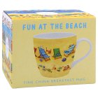 BEACH BREAKFAST MUG 4 ASST