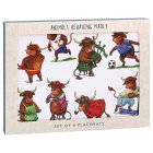 HIGHLAND COW PLACEMATS SET 4