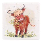 HIGHLAND COW COASTER