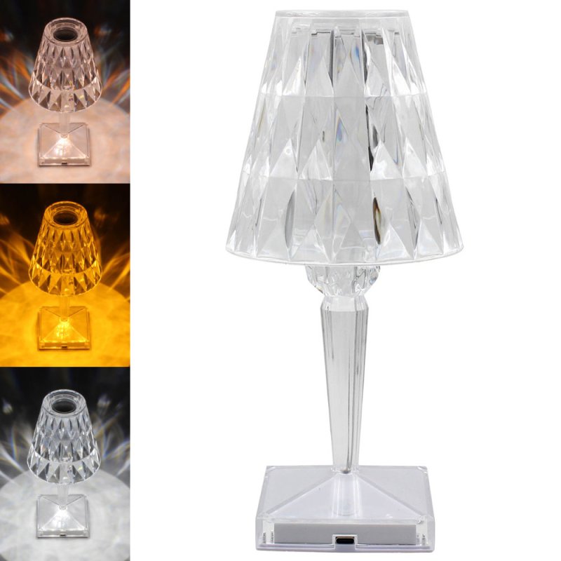 LED DIAMOND TABLE LAMP : Lesser & Pavey